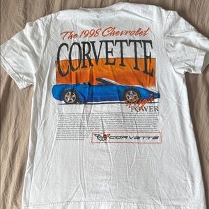 Chemistry White Corvette Graphic Tee
